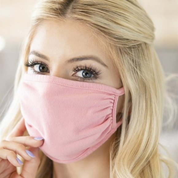 Trend Setter Diva Boutique Accessories - 2 for 20! Light pink face mask